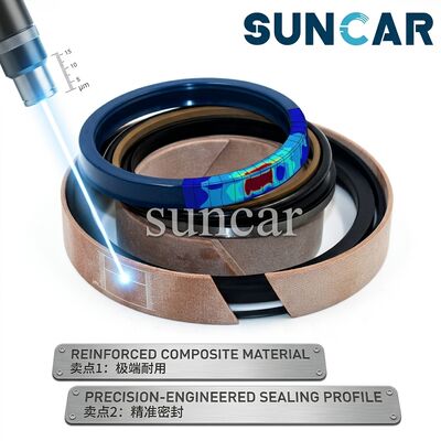 Comprar 518-5140 Arm Cylinder Seal Kit for C.A.T E374F E352F E345B E349EL E345CL E345DL E349FL E349 349F E349DL E365B E349D2L E365CL E349D2 E352 E349E Fabricación en línea