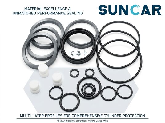 Comprar Kit de sellos para cilindro 448-3564 para C.A.T. 907H 906H 907H2 906H2 Fabricación en línea