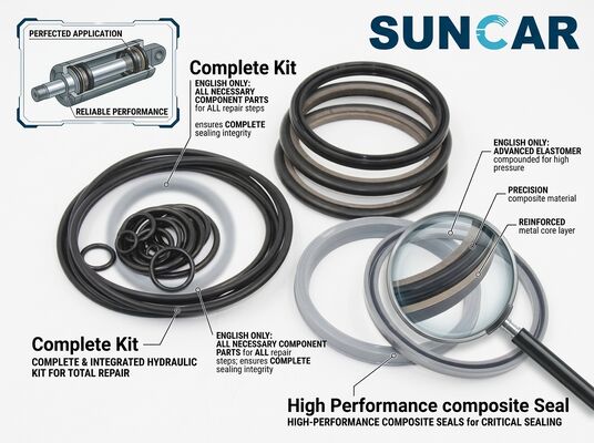 Comprar Kit de sellos para cilindro de brazo 260-5322 para C.A.T. M313C M313D M315D 2 Fabricación en línea