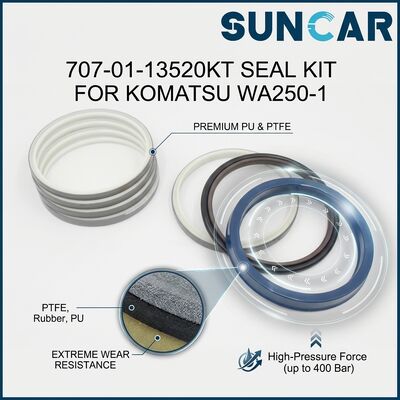 707-01-13520KT 707-01-13531KT Lift Cylinder Seal Kit for Komatsu WA250-1